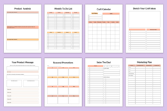 2026 Craft Business Planner Product Image 6