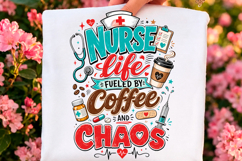 Funny Nurse Shirt, Nurse PNG Product Image 1