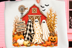 Halloween Farmhouse PNG Product Image 1
