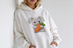 Crochet Easter Bunny PNG Clipart Product Image 6