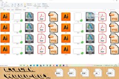 Photo frame bundle - Glowforge Laser cut Digital Download 39 Product Image 5
