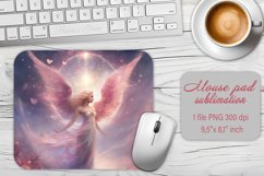 Magic Fairy mouse pad sublimation| Valentines day mouse pad Product Image 1