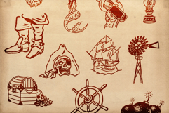 Nautical Illustration Set Product Image 6