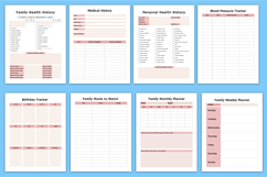 2025-26 Family Planner Canva Product Image 4