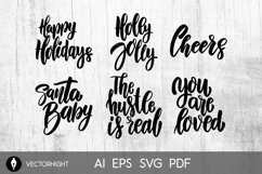 Set of motivation lettering phrases. for postcard, banner Product Image 7
