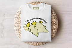 Funny Animal Quotes Sublimation T-Shirt Design 06 Product Image 1