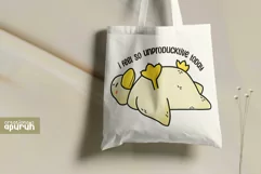 Funny Animal Quotes Sublimation T-Shirt Design 06 Product Image 3