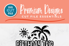 2026 Birthday Trip svg - Great for a Birthday Vacation Product Image 2