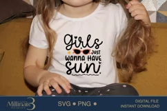 Girls Just Wanna Have Sun Baby Summer Product Image 6