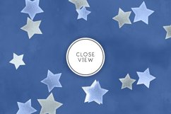 Cold Aesthetics Digital Paper | Blue Seamless Patterns Product Image 2