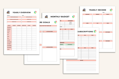 2026 &amp; 2027 Financial Budget Planner Product Image 6