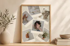 Stacked Photo Collage Editable Canva Template | Printable Product Image 6