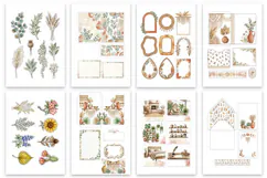 Rustic Boho Junk Journal Digital Kit| Junk Journal Product Image 8