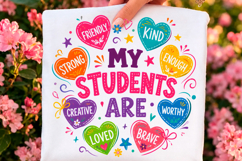 My Students Are Valentine PNG, Heart Can Product Image 1