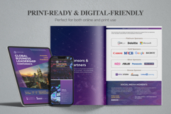 Canva Business Conference Program Book Template Product Image 6