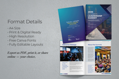 Business Conference Program Book Template Product Image 5