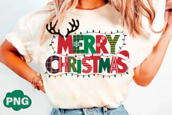 Merry Christmas PNG, Sublimation Designs Product Image 1