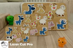 Montessori Animal Toy Puzzles for Kids Ages 1-2-3-4-5 Product Image 7