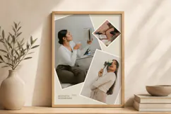 Aesthetic Photo Collage Template | Editable Canva Printable Product Image 6