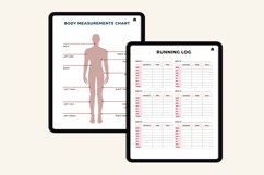 2025 Digital Fitness Planner Bundle Product Image 6