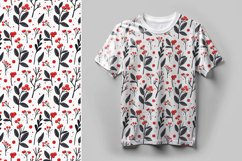Festive Red Berry Winter Pattern Set Product Image 6