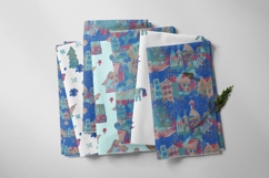 Wax Crayons Starlight Night Seamless Patterns Product Image 5