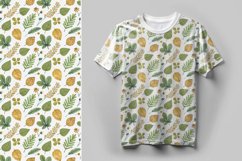 Vibrant Hand-Drawn Leafy Floral Patterns Product Image 6