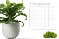 2027 Square MON-SUN 12x12 Calendar Product Image 5