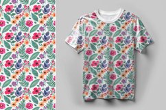 Colorful Floral &amp; Leafy Pattern Set Product Image 6