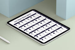 2026 Digital Moon &amp; Astrology Planner Canva Template Product Image 5