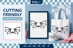 Demon Wing SVG - Devil Wings Cut File Product Image 2
