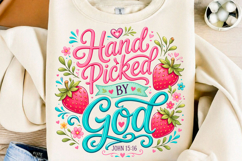 Christian Strawberry Hand Picked by God Product Image 1