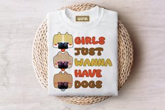 Cute Dog Lover Quotes Sublimation Tee Design 06 Product Image 1