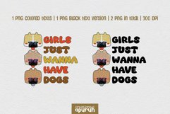 Cute Dog Lover Quotes Sublimation Tee Design 06 Product Image 2