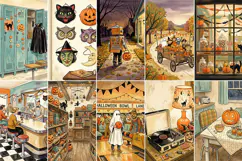 Retro Halloween Junk Journal Digital Kit| Junk Journal Product Image 6
