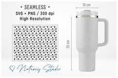 Christmas Light Garland Pattern - 40oz Tumbler Engraving Product Image 3