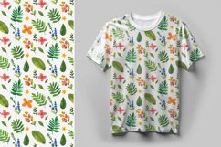 Vibrant Floral and Leafy Pattern Set Product Image 6