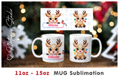 4 Funny Christmas 11oz-15oz Mug Designs. Custom Name Mugs. Product Image 6
