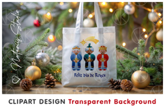 Clipart Feliz Dia de Reyes! Sublimation DTF Design. Product Image 6