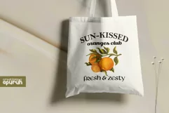 Farm Fresh Market's Vintage Fruit Tee Sublimation Design 06 Product Image 4