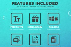 Simple Minimalist CV Curriculum Vita Product Image 6