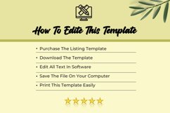 Project Invoice Layout Set with Black Sidebar Product Image 4