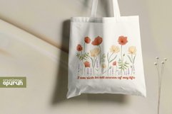 Floral &quot;I AM&quot; Affirmation Quotes T-Shirt Design 06 Product Image 3