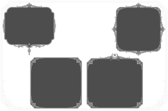 Vector design of a Victorian-style photo frame Product Image 6