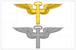 Winged Cross with Sacred Heart of Jesus Product Image 6
