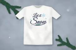 Let it Snow Winter SVG Product Image 2