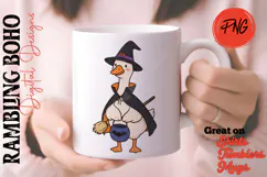 Halloween Goose In Costume Illustration Product Image 2