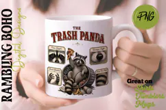 Trash Panda Parody Field Guide Raccoon Product Image 2