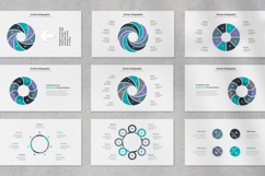 Cycle Animated PowerPoint Infographic Diagrams Template Product Image 6