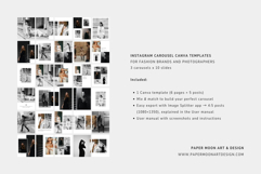 Instagram Carousel Canva Templates | Fashion Photography Product Image 6